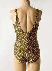 Maillot de bain 1 pièce jaune ANTIGEL pour femme seconde vue