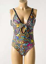 Maillot de bain 1 pièce noir ANTIGEL pour femme seconde vue