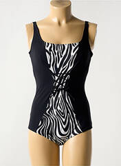 Maillot de bain 1 pièce noir ANTIGEL pour femme seconde vue