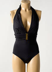 Maillot de bain 1 pièce noir NICOLE OLIVIER pour femme seconde vue