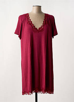 Chemise de nuit stretch rouge ANTIGEL femme