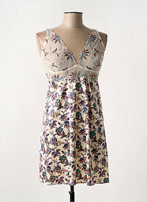 Nuisette/combinette légère et transparente beige LOUISA BRACQ femme