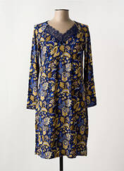 Chemise de nuit bleu ANTIGEL pour femme seconde vue