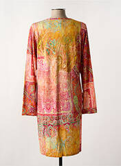 Chemise de nuit orange ANTIGEL pour femme seconde vue