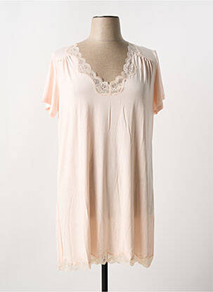 Chemise de nuit rose ANTIGEL pour femme