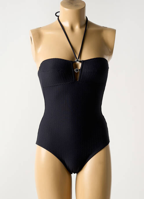 Maillot de bain 1 pièce noir ANTIGEL pour femme