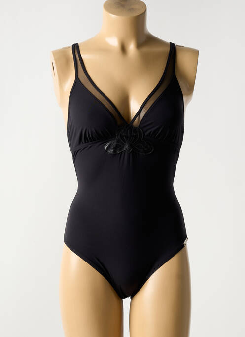 Maillot de bain 1 pi&#232;ce noir LISE CHARMEL pour femme
