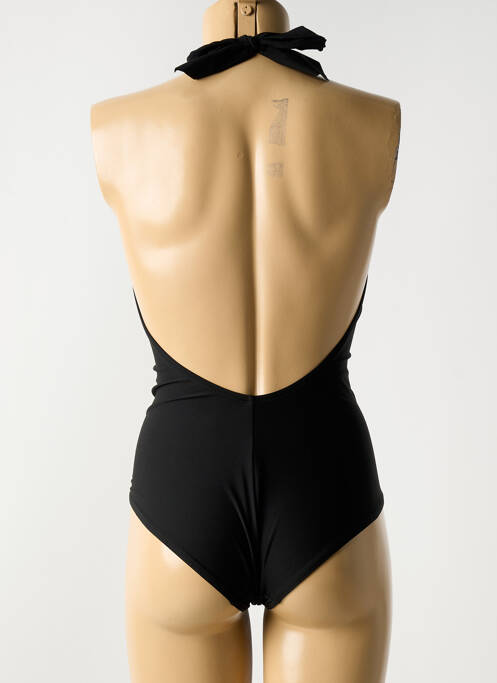 Maillot de bain 1 pièce noir NICOLE OLIVIER femme