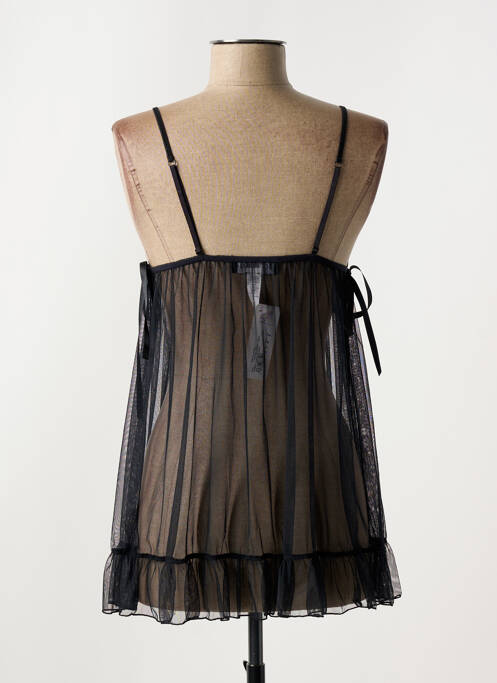 Nuisette/combinette légère et transparente noir LISE CHARMEL femme