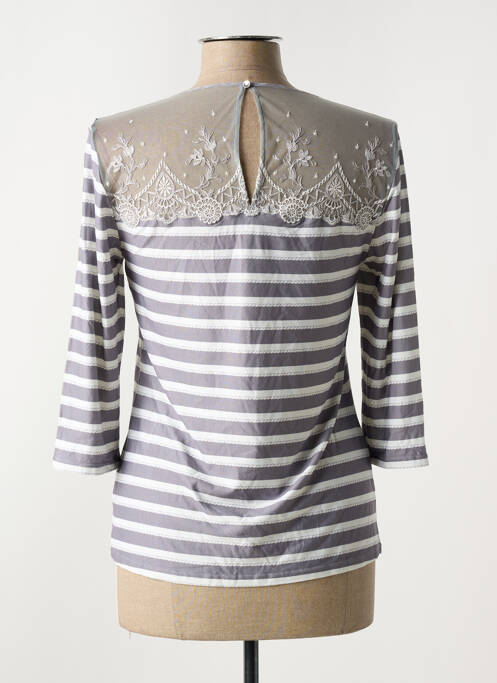 Top/caraco tissage jersey gris LISE CHARMEL femme