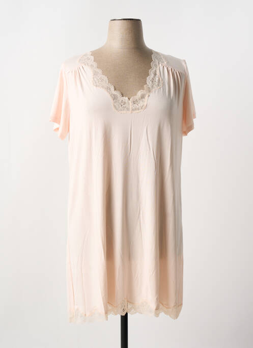 Chemise de nuit rose ANTIGEL pour femme