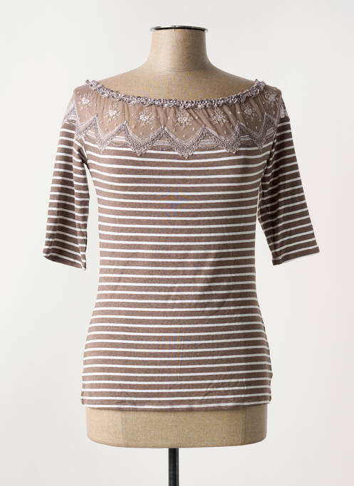 Top/Caraco marron LISE CHARMEL pour femme