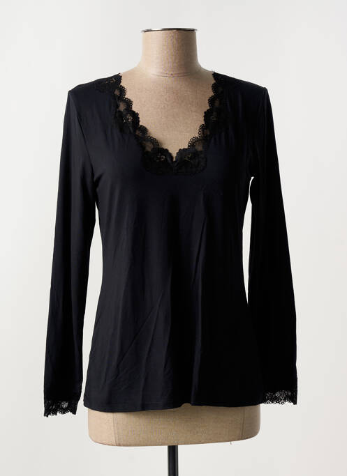 Top/Caraco noir ANTIGEL pour femme