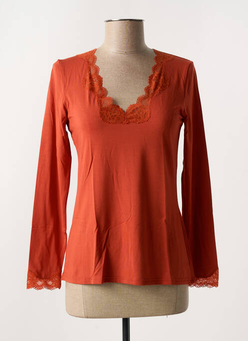 Top/Caraco orange ANTIGEL pour femme