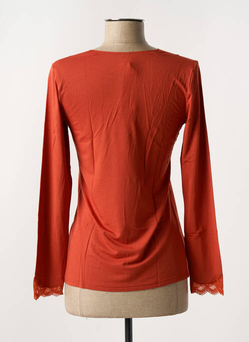 Top/Caraco orange ANTIGEL femme