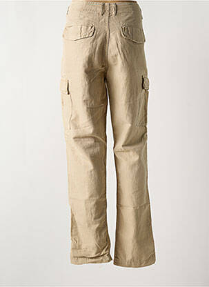 Pantalon cargo slim taille normale beige HARTFORD femme