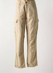 Pantalon cargo beige HARTFORD pour femme seconde vue