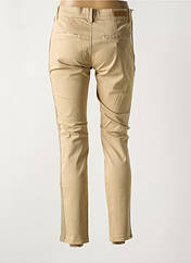 Pantalon chino beige HAPPY pour femme seconde vue