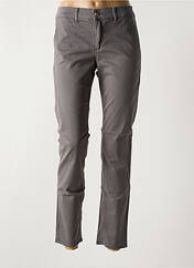Pantalon chino gris HAPPY pour femme seconde vue