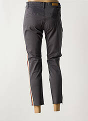 Pantalon chino gris HAPPY pour femme seconde vue