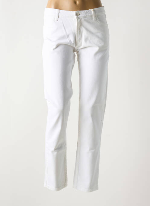 Jeans coupe slim stretch taille normale blanc HARTFORD femme
