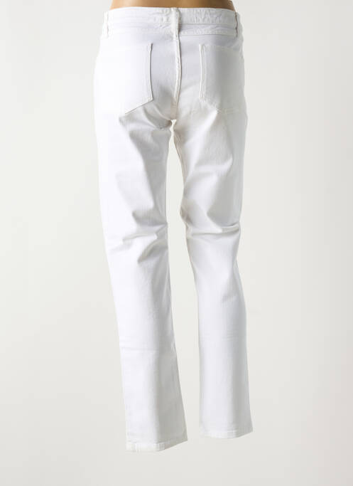 Jeans coupe slim stretch taille normale blanc HARTFORD femme
