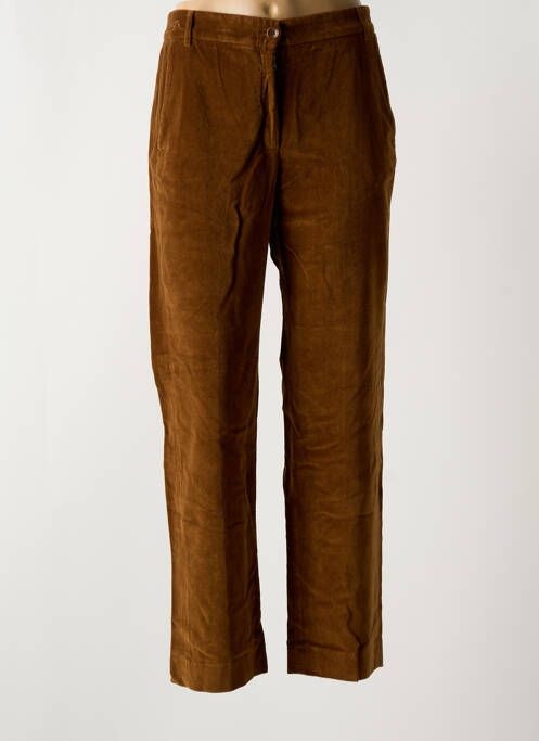 Pantalon chino marron HARTFORD pour femme