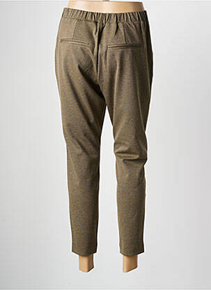 Pantalon 7/8 stretch taille normale vert CREAM femme