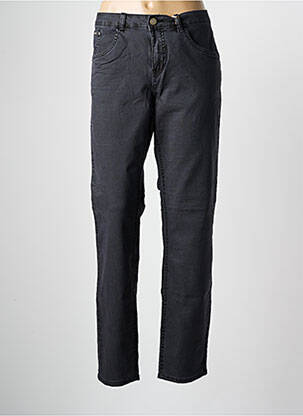 Pantalon droit stretch taille normale gris CREAM femme
