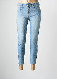 Jeans coupe slim stretch taille normale bleu CREAM femme