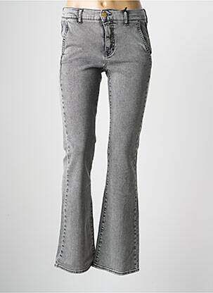 Jean coupe flare gris HAPPY pour femme