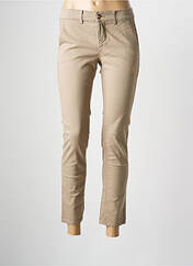 Pantalon chino beige HAPPY pour femme seconde vue