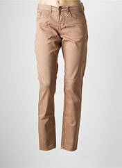 Pantalon droit marron clair CREAM pour femme seconde vue