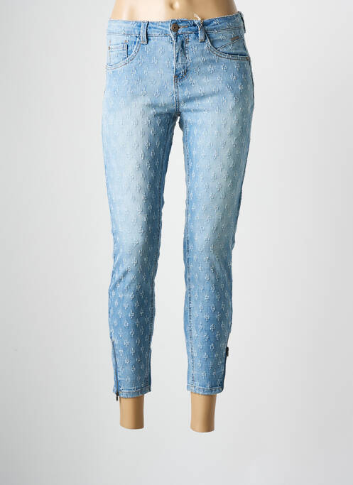 Jeans coupe slim bleu CREAM pour femme