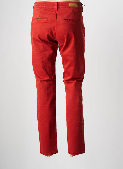 Pantalon chino rouge HAPPY pour femme