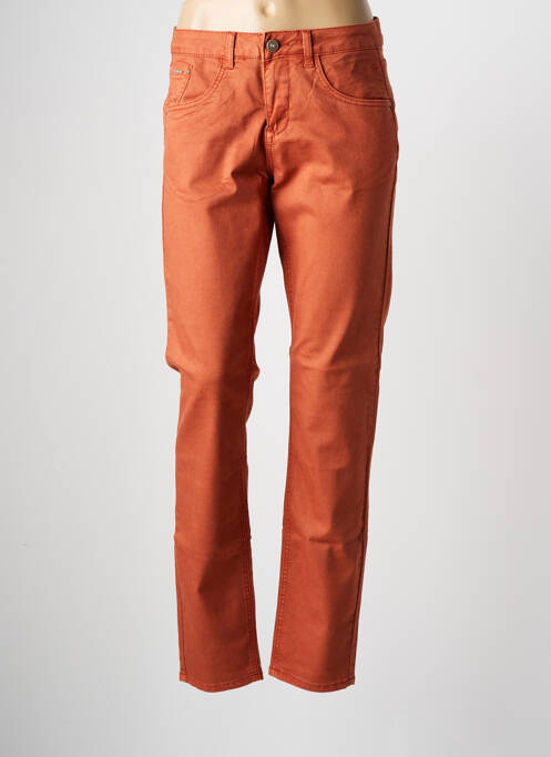 Pantalon droit orange CREAM pour femme