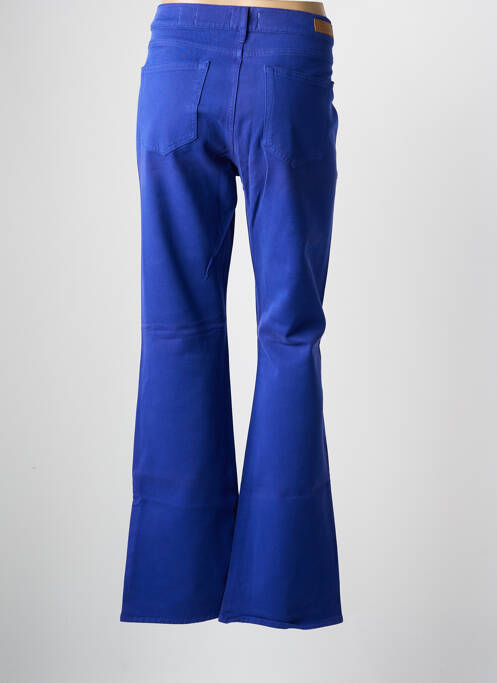 Pantalon flare bleu clair HAPPY pour femme