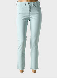 Jeans coupe slim stretch taille normale bleu clair DENIM STUDIO femme