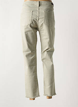 Jeans coupe slim stretch taille normale vert DENIM STUDIO femme