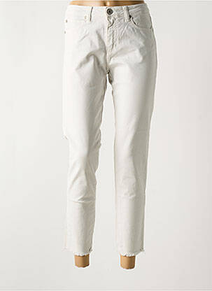 Jeans coupe slim stretch taille normale gris DENIM STUDIO femme
