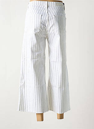 Jean coupe flare stretch taille normale blanc DENIM STUDIO femme