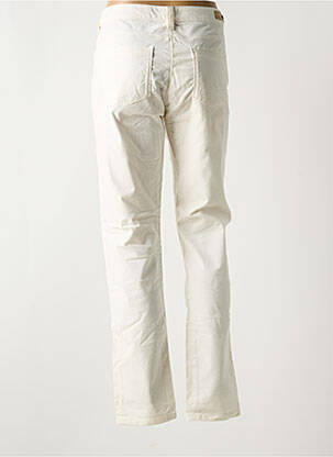 Jeans coupe slim stretch taille normale beige DENIM STUDIO femme