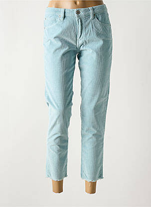Pantalon 7/8 stretch taille normale bleu DENIM STUDIO femme
