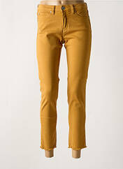 Jeans coupe slim jaune DENIM STUDIO pour femme seconde vue