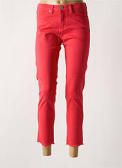 Jeans coupe slim rouge DENIM STUDIO pour femme seconde vue