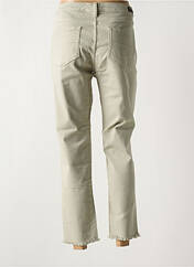 Jeans coupe slim vert DENIM STUDIO pour femme seconde vue
