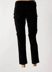 Pantalon 7/8 noir DENIM STUDIO pour femme seconde vue