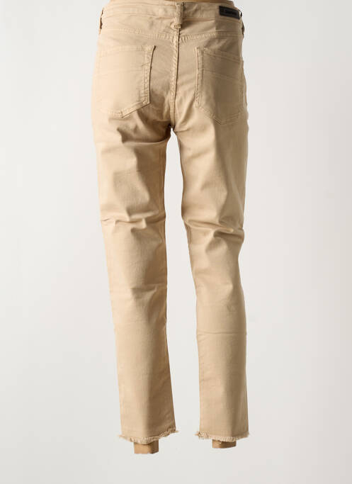 Jeans coupe slim beige DENIM STUDIO pour femme