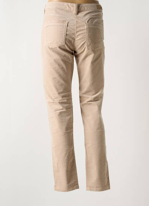 Jeans coupe slim beige fonce DENIM STUDIO pour femme