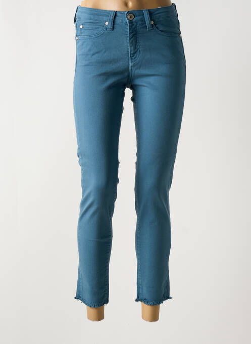 Jeans coupe slim bleu DENIM STUDIO pour femme